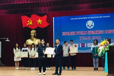 Kết quả cuộc thi hùng biện tiếng anh của trường THCS Lê Quý Đôn