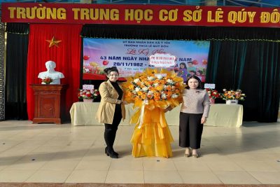 Một số hình ảnh và hoạt động chào mừng lễ kỷ niệm 43 năm ngày Nhà giáo Việt Nam